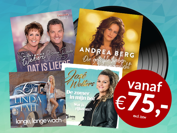 Hoesontwerp voor fysieke Vinyl LP platen