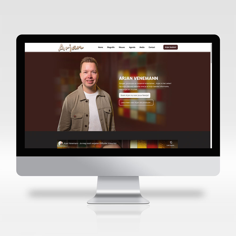 Arjan Venemann Website Arjan Venemann Website