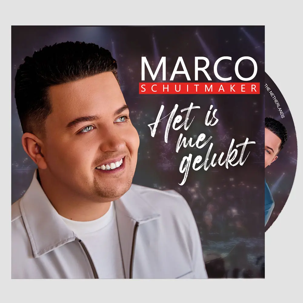 Marco Schuitmaker - Het is me gelukt (album digicase & LP)